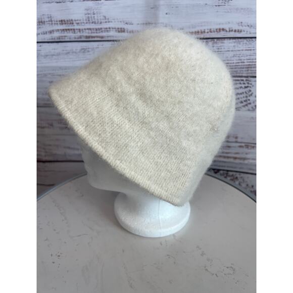 Aldo Wool Blend Ivory Cream Bucket Hat - Picture 2 of 8